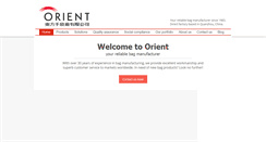 Desktop Screenshot of orientbag.net